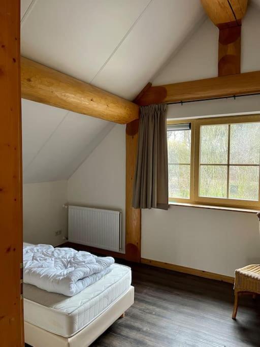 Unieke Houten Villa Met Sauna In Twente - 6P Den Ham Extérieur photo