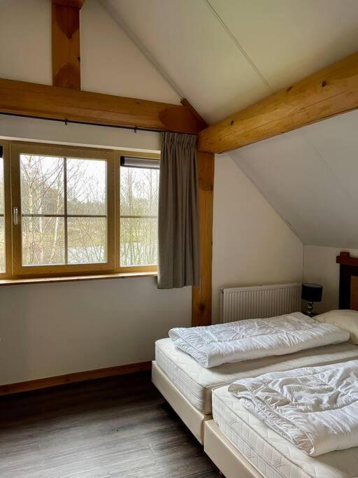 Unieke Houten Villa Met Sauna In Twente - 6P Den Ham Extérieur photo