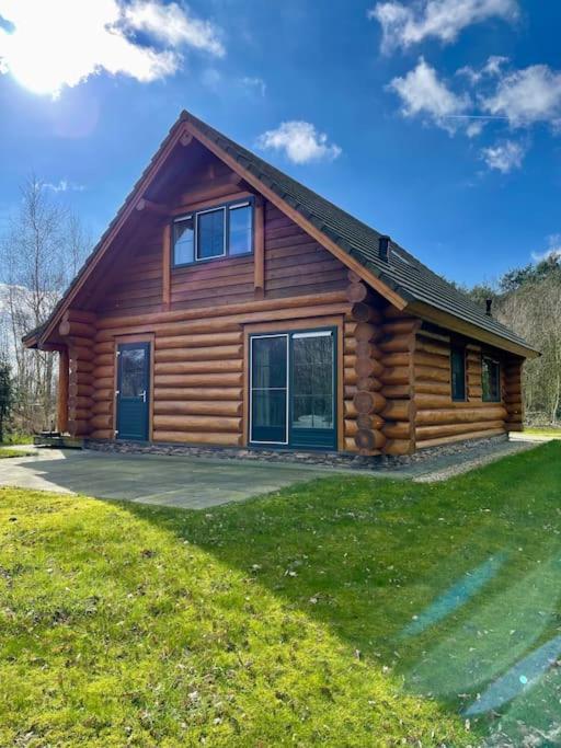 Unieke Houten Villa Met Sauna In Twente - 6P Den Ham Extérieur photo