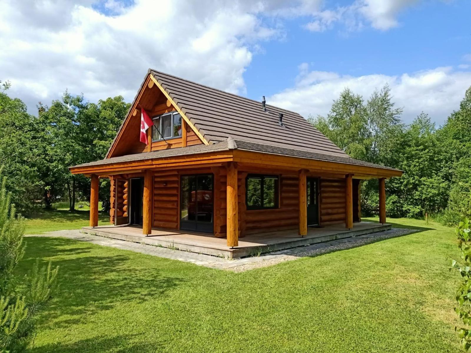 Unieke Houten Villa Met Sauna In Twente - 6P Den Ham Extérieur photo