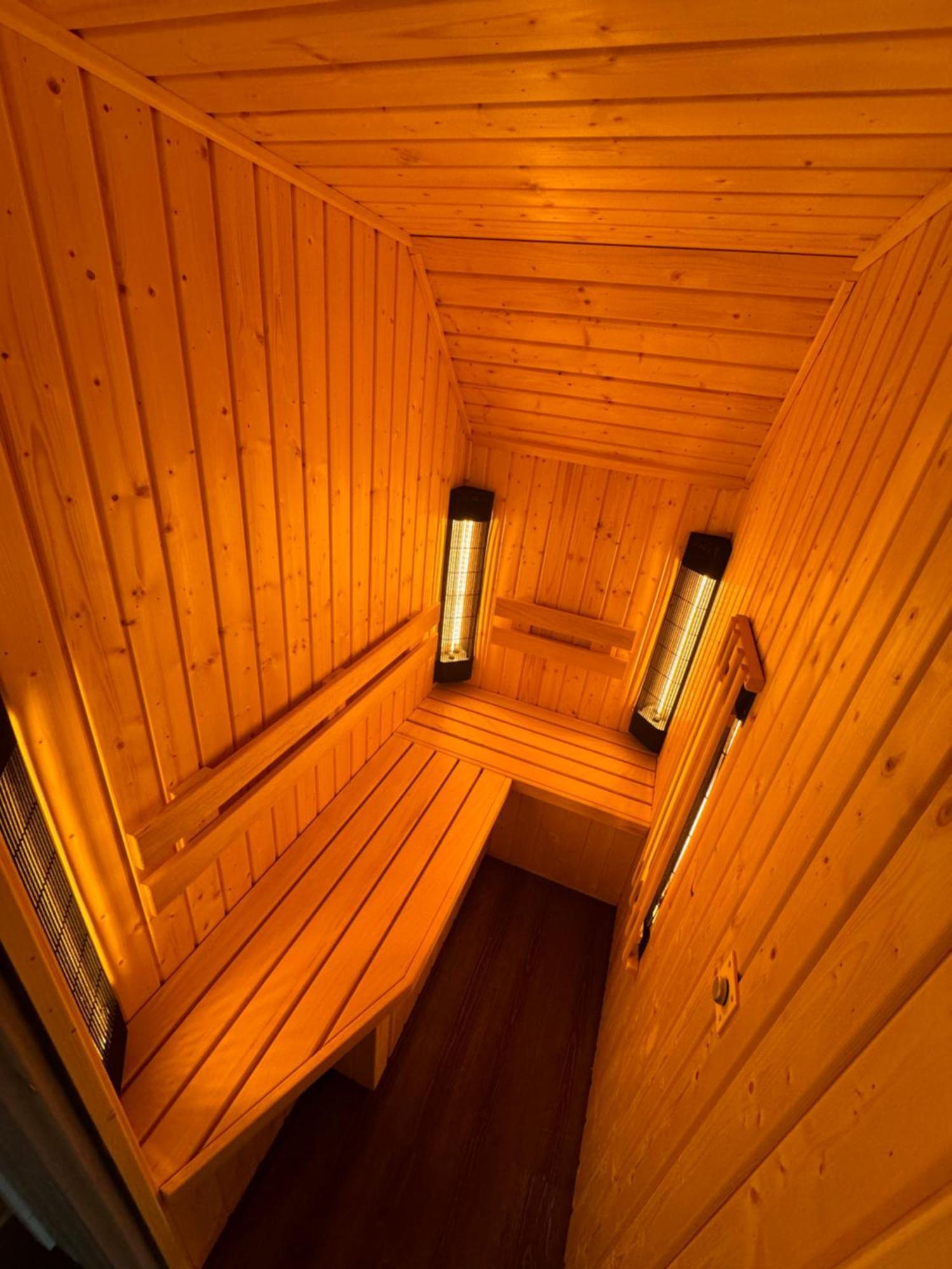 Unieke Houten Villa Met Sauna In Twente - 6P Den Ham Extérieur photo