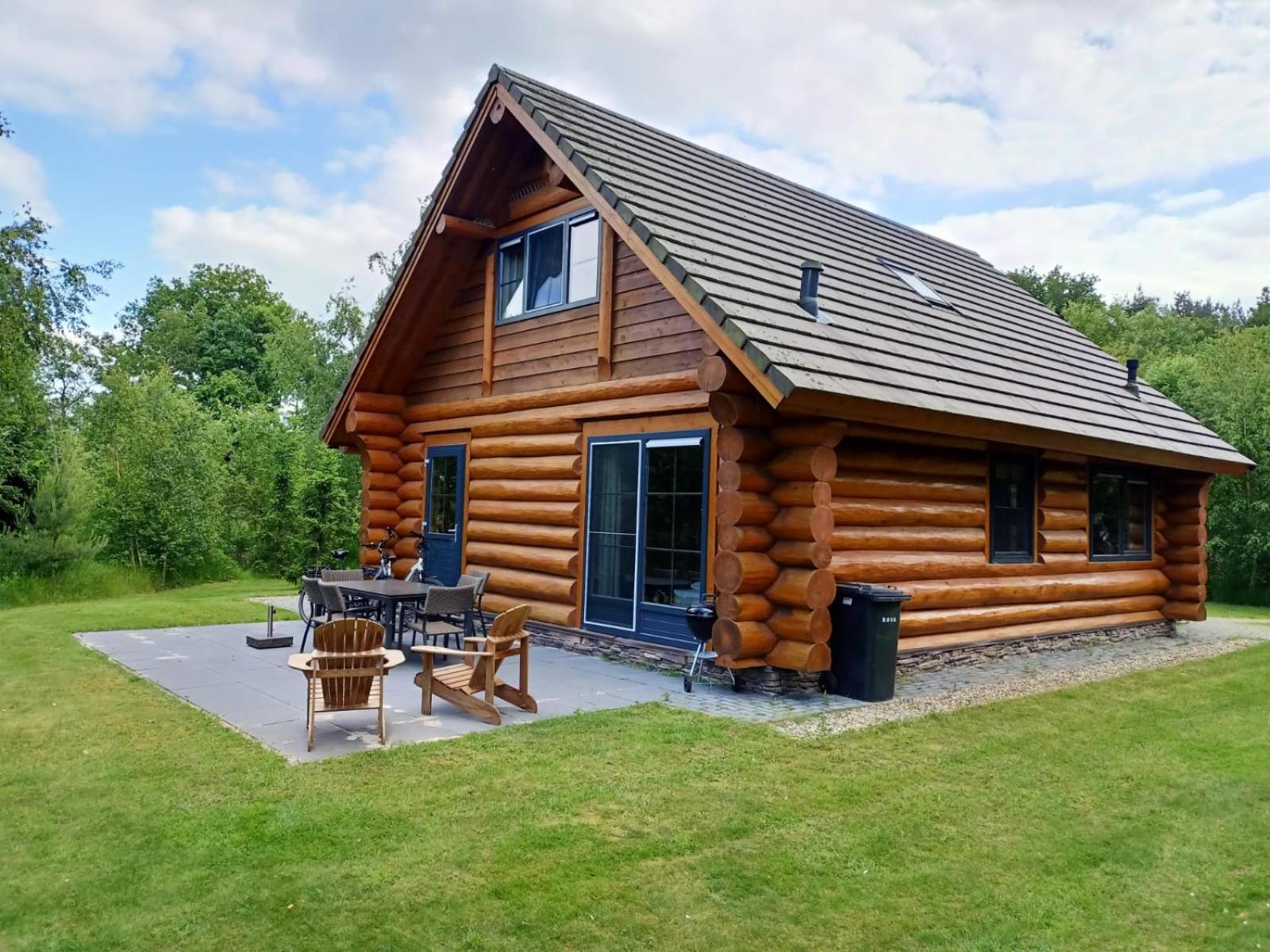 Unieke Houten Villa Met Sauna In Twente - 6P Den Ham Extérieur photo