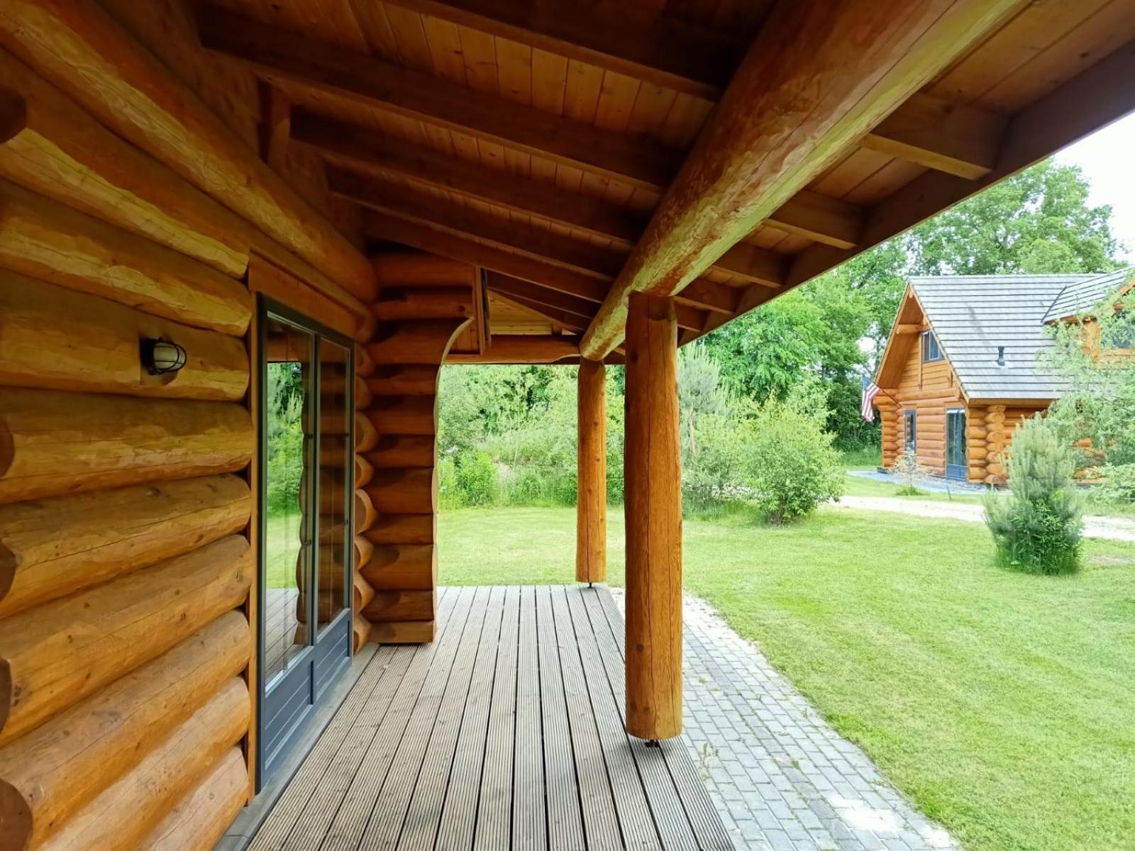 Unieke Houten Villa Met Sauna In Twente - 6P Den Ham Extérieur photo
